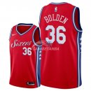 Camisetas NBA de Jonah Bolden Philadelphia 76ers Rojo Statement 2018