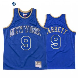 Camisetas NBA New York Knicks RJ Barrett Azul Throwback 2020