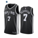Camisetas NBA Nike San Antonio Spurs NO.7 Josh Richardson Negro Icon 2022