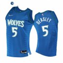 Camisetas NBA de Minnesota Timberwolvs Malik Beasley 75th Azul Ciudad 2021-22