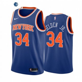 Camisetas NBA de New York Knicks Wayne Selden Jr. Nike Azul Icon 2021