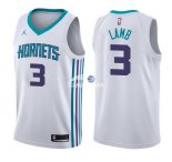 Camisetas NBA de Jeremy Lamb Charlotte Hornets Blanco Association 17/18