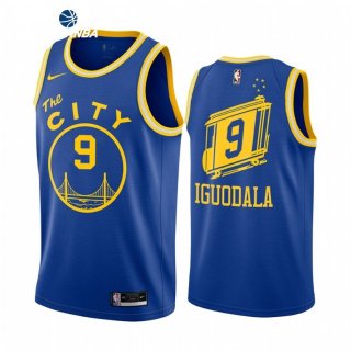 Camisetas NBA de Golden State Warriors Andre Iguodala Azul Classic 2021
