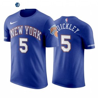 T-Shirt NBA New York Knicks Immanuel Quickley Azul Statement 2020-21