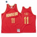 Camisetas NBA Huston Rockets Yao Ming Rojo Throwback 2020