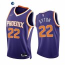 Camisetas NBA de Phoenix Suns Deandre Ayton 75th Season Diamante Purpura Icon 2021-22