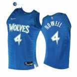 Camisetas NBA de Minnesota Timberwolvs Jaylen Nowell 75th Azul Ciudad 2021-22