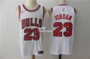 Camisetas NBA de Michael Jordan Chicago Bulls Blanco Association 17/18