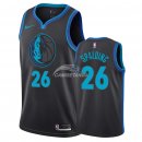 Camisetas NBA de Ray Spalding Dallas Mavericks Nike Antracita Ciudad 18/19