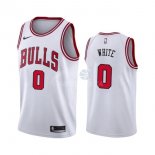 Camisetas NBA de Coby White Chicago Bulls Blanco Association 2019/20