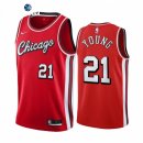 Camisetas NBA de Chicago Bulls Thaddeus Young Nike Rojo Ciudad 2021-22