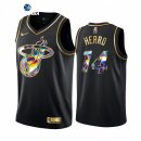 Camisetas NBA de Miami Heat Tyler Herro Negro Diamante 2021-22