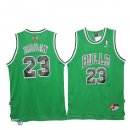 Camisetas NBA de Michael Jordan Chicago Bulls Verde Negro