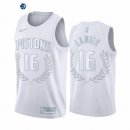 Camiseta NBA de Bob Lanier Detroit Pistons Blanco 2020