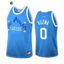 Camisetas NBA Los Angeles Lakers Kyle Kuzma Team Heritage Azul Throwback 1959-60