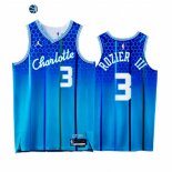 Camisetas NBA de Charlotte Hornets Terry Rozier III 75th Azul Ciudad 2021-22