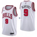 Camisetas NBA de Antonio Blakeney Chicago Bulls Blanco Association 17/18