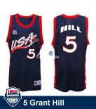 Camisetas NBA de Grant Hill USA 1996 Negro