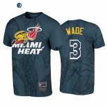T-Shirt NBA Miami Heat Dwyane Wade BR Remix Verde Hardwood Classics 2020