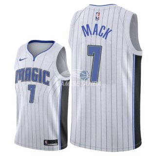Camisetas NBA de Shelvin Mack Orlando Magic Blanco Association 2018