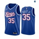 Camisetas NBA Sacramento Kings Marvin Bagley III Azul Throwback