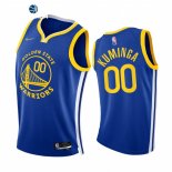 Camisetas NBA de Golden State Warriors Jonathan Kuminga 75th Season Diamante Azul Icon 2021-22