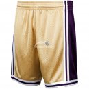 Pantalon NBA de Los Angeles Lakers Oro Hardwood Classics