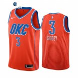 Camisetas NBA de Oklahoma City Thunder Josh Giddey Nike Naranja Statement 2021