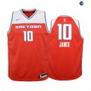 Camisetas de NBA Ninos Sacramento Kings Justin James Nike Rojo Ciudad 19/20