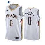 Camisetas NBA de New Orleans Pelicans Didi Louzada Nike Blanco Association 2021