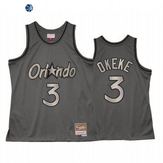 Camisetas NBA Orlando Magic Chuma Okeke Gris Hardwood Classics 2021