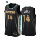 Camiseta NBA de Gorgui Dieng Memphis Grizzlies Negro Ciudad 2020-21