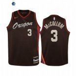 Camiseta NBA Ninos Portland Trail Blazers C.J. McCollum Negro Ciudad 2020