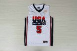 Camisetas NBA de David Robinson USA 2013 Blanco