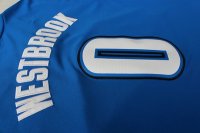 Camisetas NBA Oklahoma City Thunder 2013 Navidad Westbrook Azul