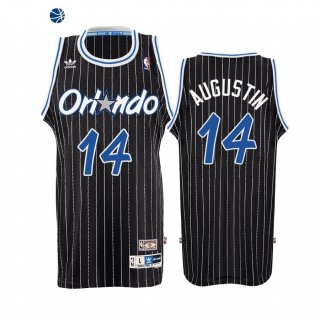 Camisetas NBA Orlando Magic D.J. Augustin Negro Throwback