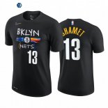 T-Shirt NBA Brooklyn Nets Landry Shamet Story Negro Ciudad 2020-21
