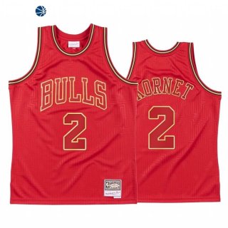 Camisetas NBA Chicago Bulls Luke Kornet Rojo Throwback 2020