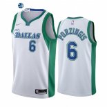 Camisetas NBA de Dallas Mavericks Kristaps Porzingis Nike Blanco Ciudad 2021-22