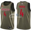 Camisetas NBA Salute To Servicio Houston Rockets PJ Tucker Nike Ejercito Verde 2018