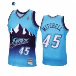 Camisetas NBA Utah Jazz Donovan Mitchell Reload Azul Hardwood Classics 2020