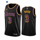 Camisetas NBA Edición ganada Los Angeles Lakers Anthony Davis Negro 2020-21