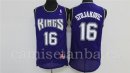 Camisetas NBA de Retro Peja Stojakovic Sacramento Kings Púrpura