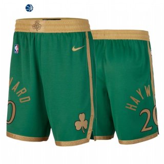 Pantalon NBA de Boston Celtics Gordon Hayward Verde Ciudad 2020