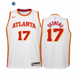 Camiseta NBA Ninos Atlanta Hawks Onyeka Okongwu Blanco Association 2020-21