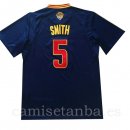 Camisetas NBA de Manga Corta J.R.Smith Cleveland Cavaliers Azul