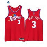 Camiseta NBA de Ben Wallace Detroit Pistons Nike Rojo Ciudad 2020-21
