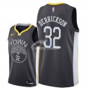 Camisetas NBA de Marcus Derrickson Golden State Warriors Negro Statement 2018