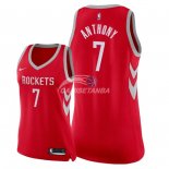 Camisetas NBA Mujer Carmelo Anthony Houston Rockets Rojo Icon