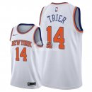 Camisetas NBA de Allonzo Trier New York Knicks Blanco Association 2018